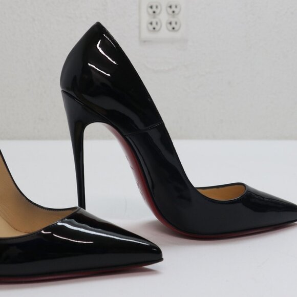 Christian Louboutin So Kate Black Pointed Toe Pump Size 9 US/39 EU - Picture 11 of 11